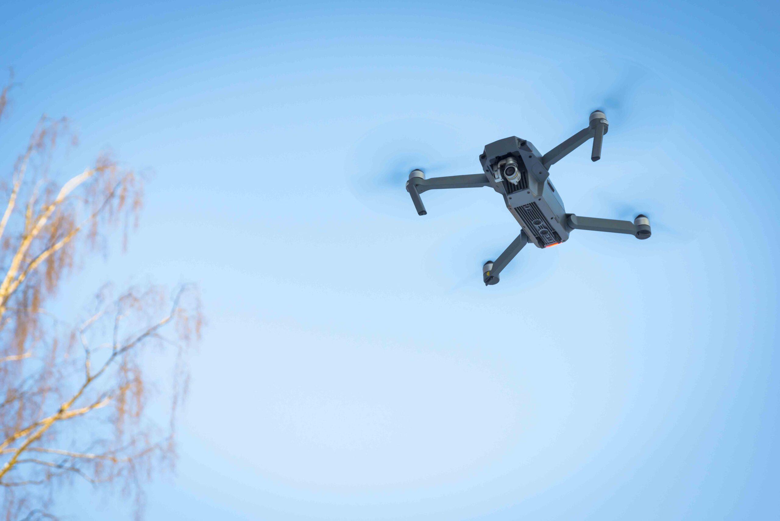 drone flying in the blue sky unmanned copter flig 2025 01 10 13 40 24 utc scaled